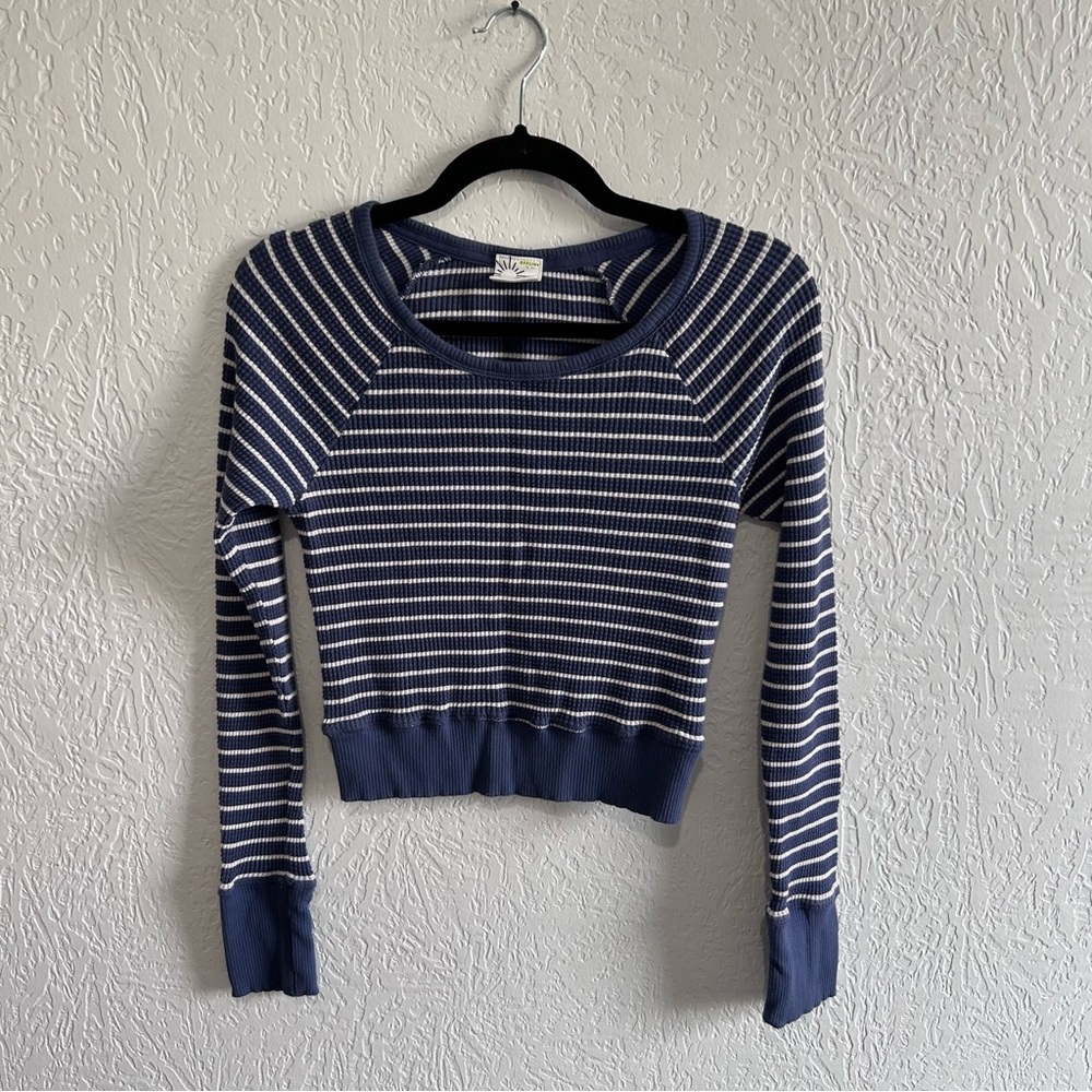 OFFLINE by Aerie Women’s Long Sleeve Striped Top Size Medium